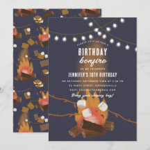 Bonfire & Camping Buitenkampvuur Verjaardagsfeest