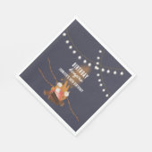 Bonfire & Camping Buitenkampvuur Verjaardagsfeest Servet (Hoek)