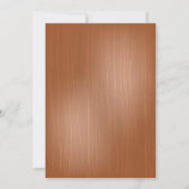 Bonfire Camping Out Birthday Party Kaart (Achterkant)