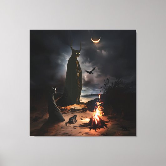 Bonfire Canvas Afdruk (Voorkant)