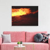 Bonfire Canvas Afdruk (Insitu (Woonkamer))