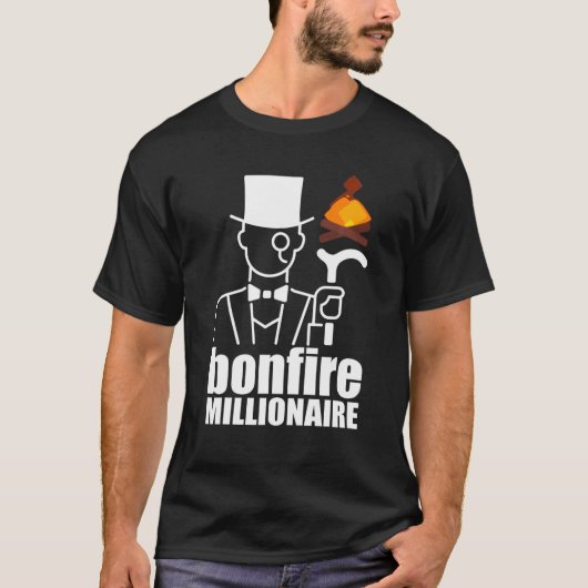 Bonfire Coin Cryptocurrency Bonfire Crypto Million T-shirt (Voorkant)