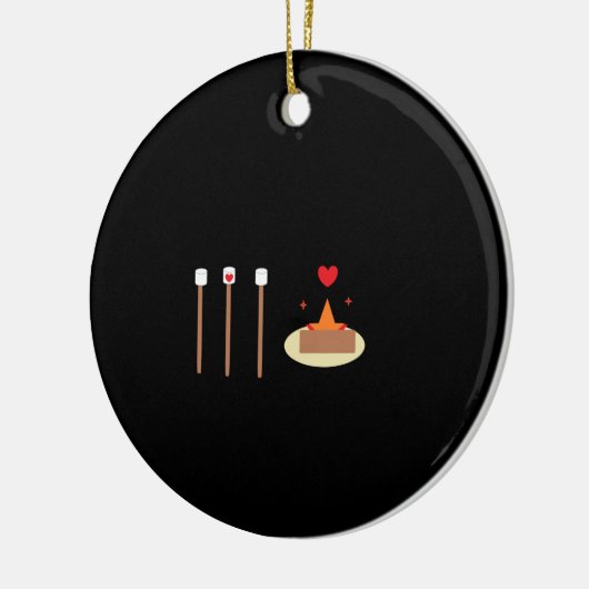 Bonfire Day Keramisch Ornament (Links)