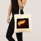 Bonfire Grote Canvas tas (Voorkant (product))