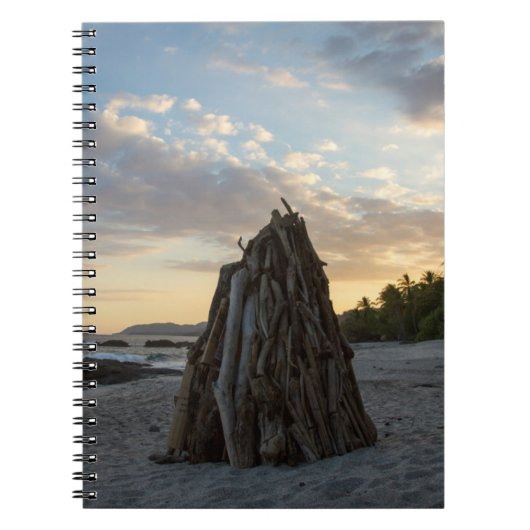 Bonfire in Montezuma Notitieboek (Voorkant)
