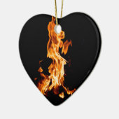 Bonfire Keramisch Ornament (Links)