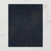 Bonfire Laten we geroosterde verjaardagsuitnodigin (Achterkant)