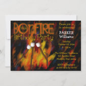 Bonfire Marshmellow Roast 16e verjaardag Kaart (Voorkant)