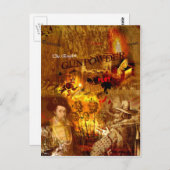 Bonfire Night Historic Briefkaart (Voorkant / Achterkant)