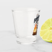 Bonfire Night - Skelet Drink door het vuur Shot Glas (Links)