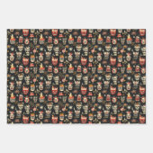 Bonfire Night Verenigd Koninkrijk Pattern 2 Inpakpapier Vel (Voorkant 2)