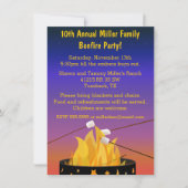 Bonfire Outdoor Gathering Kaart (Voorkant)