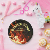 Bonfire Party | Papieren Bordje (Feest)