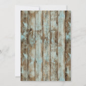 Bonfire Party Rustic String Light Barn Birthday Kaart (Achterkant)