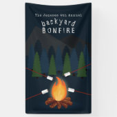 Bonfire Party Spandoek (Verticaal)