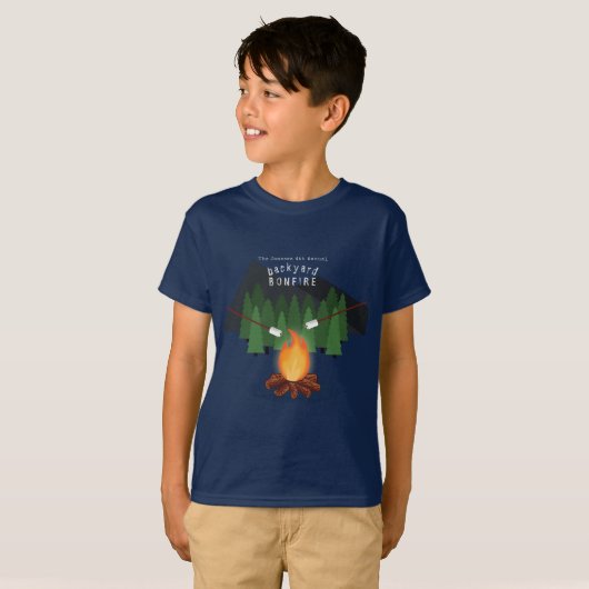 Bonfire Party T-shirt (Voorkant volledig)
