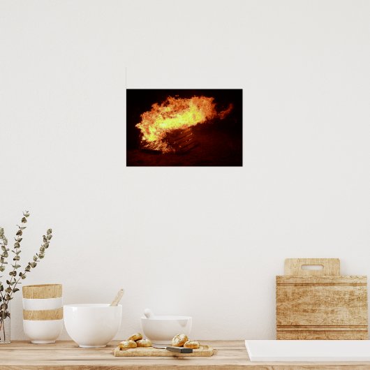 Bonfire Poster (Keuken)