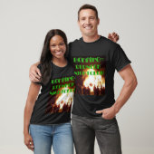 Bonfire=Redneck Nightclub T-shirt (Unisex)