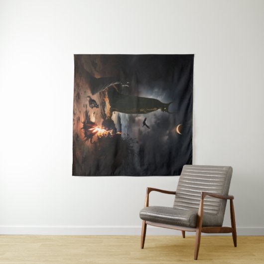 Bonfire Wandkleed (In Situ (horizontaal))