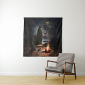 Bonfire Wandkleed (In situ)