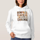 Bonfires Pompoenen Truien Kaneel Pullover Hoodie (Voorkant)