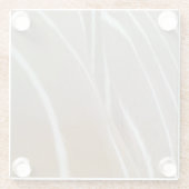 Bongo Antelope Skin Pattern Glass Onderzetter (Achterkant)