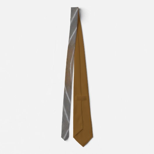 Bongo Antelope Skin Pattern Neck Tie Stropdas (Achterkant)