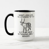 Bongo Antilope Mok, Bongo Liefhebber Cadeaus Mok (Links)