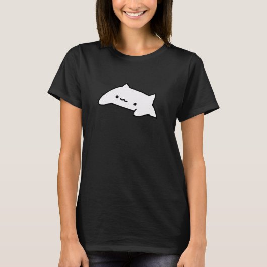 Bongo Cat Meme T-Shirt (Voorkant)