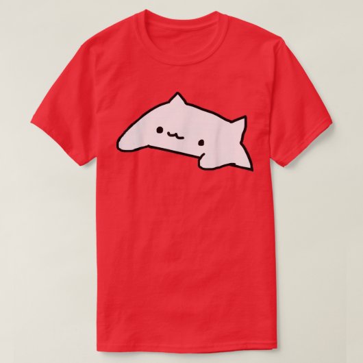 Bongo Cat Meme T-shirt (Design voorkant)