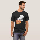 Bongo Cat Pizza Chef Dank Memes T-shirt (Voorkant volledig)