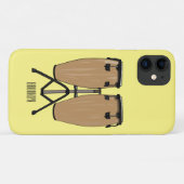Bongo drum cartoon illustratie Case-Mate iPhone case (Achterkant (horizontaal))