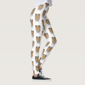 Bongo drum cartoon illustratie leggings (Rechts)