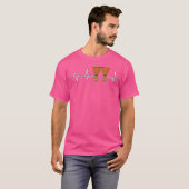 Bongo Drum Heartbeat Ekg Drummer Gift Bongo Drum T-shirt (Voorkant volledig)