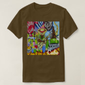 Bongo Drums Havana Cuba Spaans Muziek Funny Cuban T-shirt (Design voorkant)