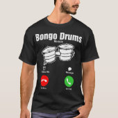 Bongo Drums Mobile Tshirt (Voorkant)