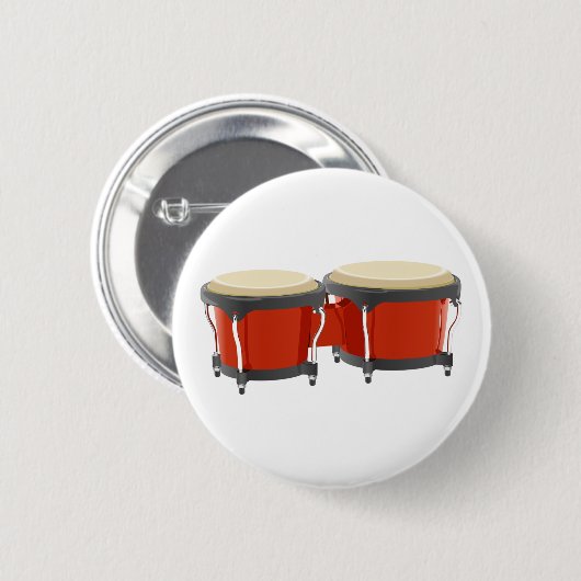 Bongo Drums Ronde Button 5,7 Cm (Voorkant /achterkant)