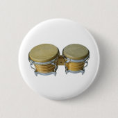 Bongo Drums Ronde Button 5,7 Cm (Voorkant)