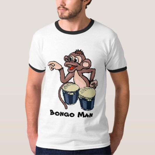 Bongo Man T-shirt (Voorkant)