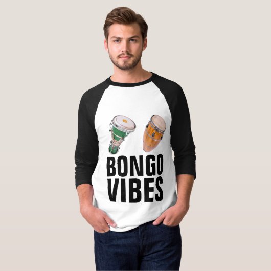 BONGO VIBES T-shirts (Voorkant volledig)