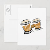Bongos Briefkaart (Voorkant / Achterkant)
