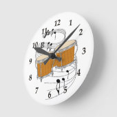 Bongos Wall klok (Hoek)