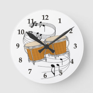 Bongos Wall klok