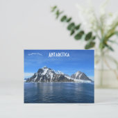 Bongrain Point op Pourquoi Pas Island Antarctica Briefkaart (Staand voorkant)