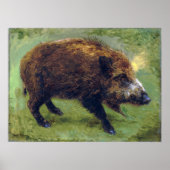 Bonheur - De wilde Boar Poster (Voorkant)