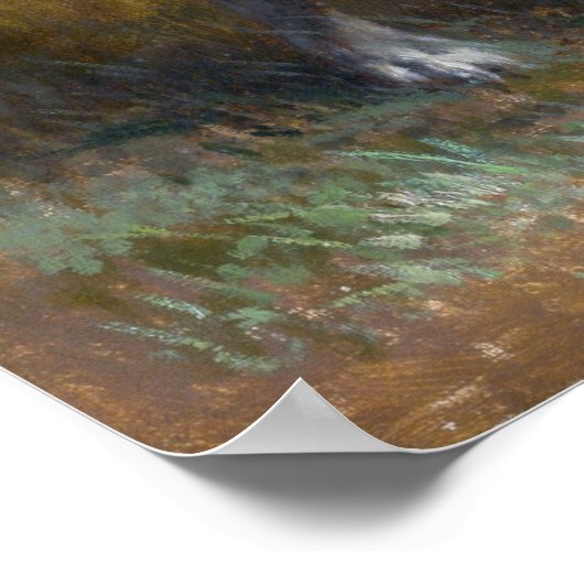 Bonheur - een lichtere hond poster (Hoek)