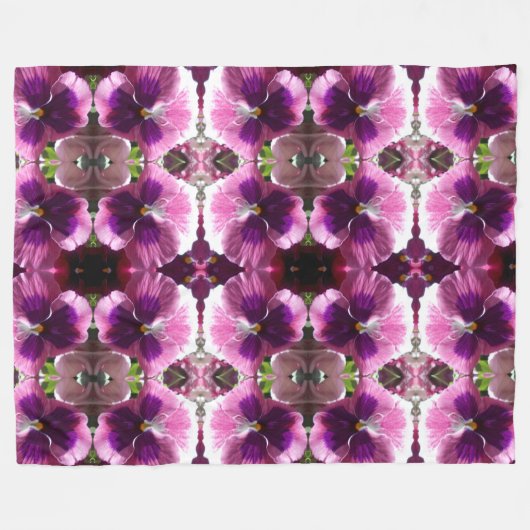 Bonheur Fleece Deken (Voorkant (Horizontaal))