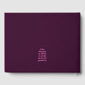 Bonheur Gastenboek (Achterkant)