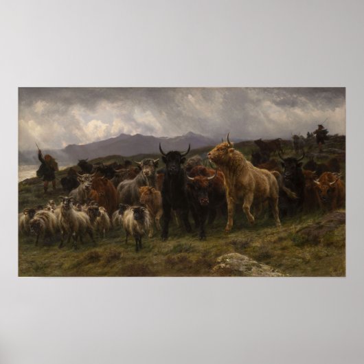 Bonheur - Highland Raid 1860 Poster (Voorkant)