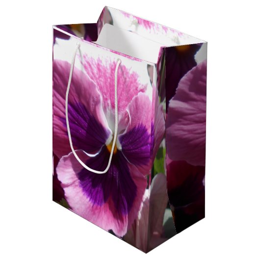 Bonheur Medium Cadeauzakje (Voorkant Gekanteld)